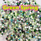 Color Mixed Flat Back Glass Rhinestones