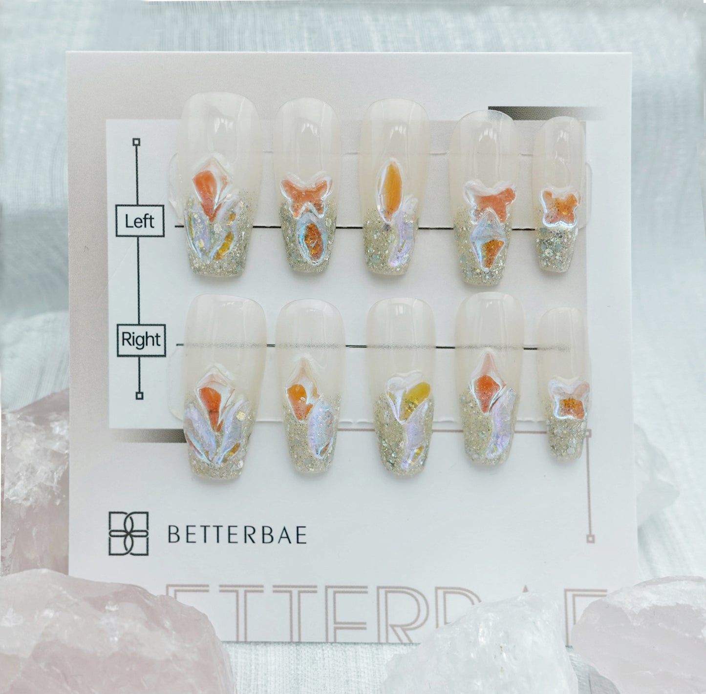 Best affordable handmade press on nails | Betterbae.shop