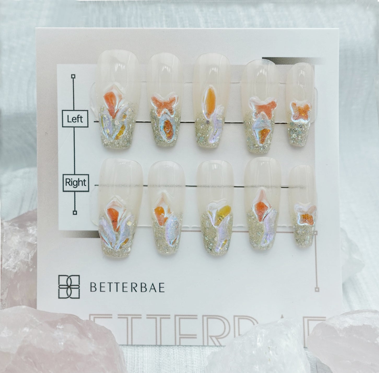 Best affordable handmade press on nails | Betterbae.shop